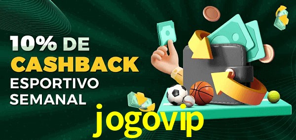 10% de bônus de cashback na jogovip